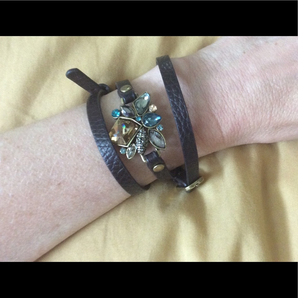 NWOT Sunset on the Seine Triple Wrap Bracelet
